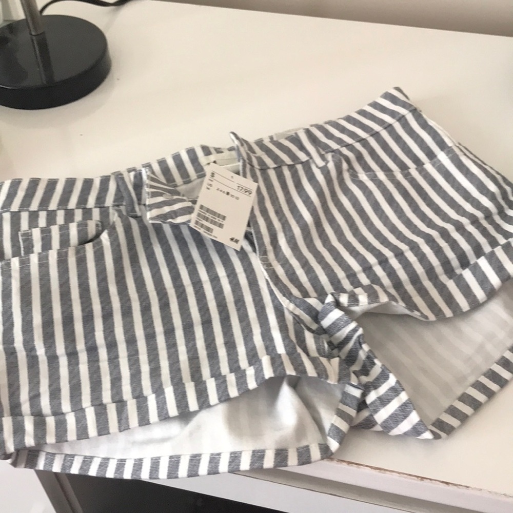 Stripe shorts